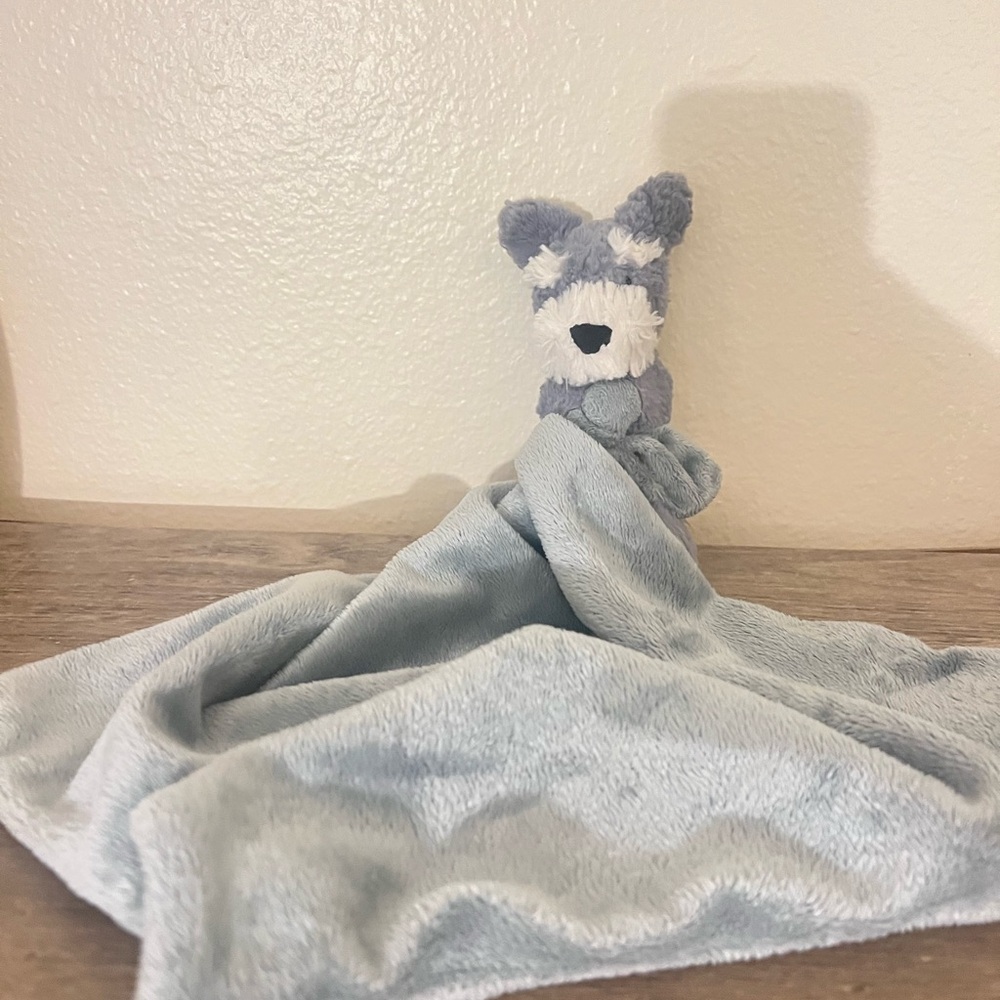 Jellycat Bashful Schnauzer Soother Blanket